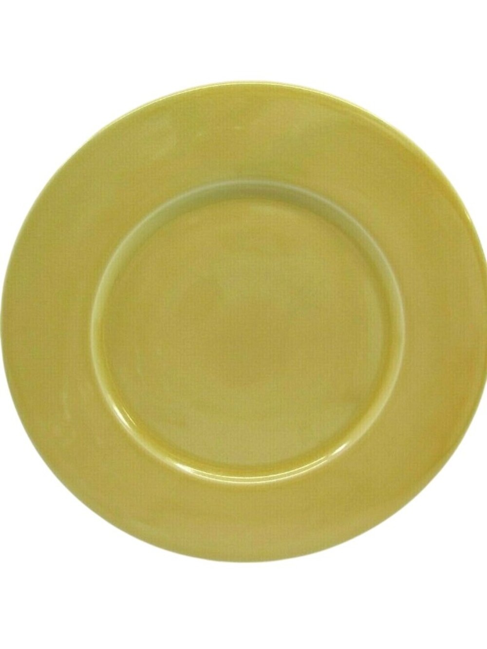 Jars France Basique Yellow Crackle Dinner Plate 12 1/2 Charger 32551